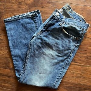 Mens American Eagle ORIGINAL BOOT Distressed 31x30